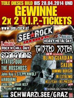 See Rock festival 2014 z novimi potrditvami!