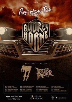 Audrey Horne novembra in decembra po Evropi!