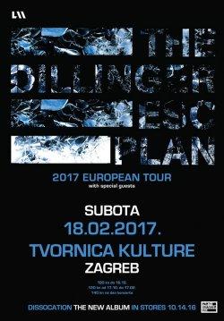 The Dillinger Escape Plan, sobota, 18.02.2017, Zagreb (Tvornica kulture)