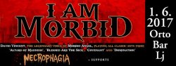 Časovnica za koncert I am morbid, Necrophagia, Helsott, 1.6. v Orto baru!