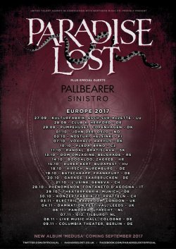 Paradise Lost na turnejo s Pallbearer