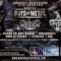 Nove potrditve na festivalu Winter Days of Metal