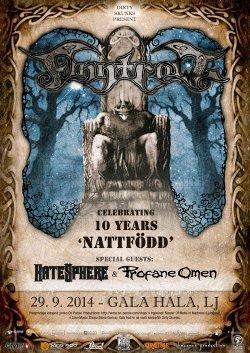 10 let albuma Nattfödd!