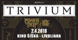 Koncert Trivium, Power Trip in Venom Prison v Kinu Šiška (Ljubljana)