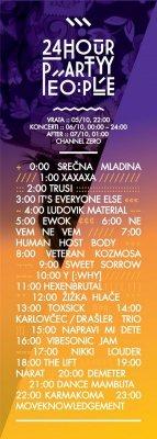 24h Party People - petek 5.10. – nedelja 7.10.2012, Channel Zero, Ljubljana