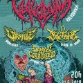 Vulvodynia, Wormhole, Blade of Horus, Dethrone the Corrupted, ponedeljek, 21. 5. 2018, Ljubljana (Orto Bar)