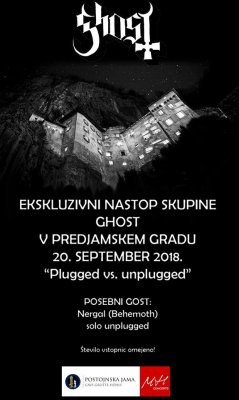 Ekskluzivno: Ghost v Predjamskem gradu