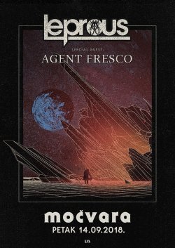 Leprous, petek, 14. 9. 2018, Zagreb (Močvara), Hrvaška