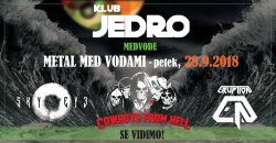 Metal med vodami 2018, 28.09.2018, Jedro (Medvode)