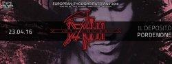Death (DTA Tours), sobota, 23.04.2016, Pordenone (Il Deposito Giordani), Italija!