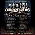 Textures predskupina Amorphis na evropski turneji