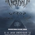 Beyond Creation, Gorod, Entheos, Brought by Pain, sobota, 8. 11. 2018, Ljubljana (Orto Bar)