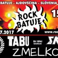 Rock Batuje festival, sobota, 29.07.2017, Batuje (Športni park)!