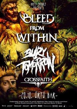 Jutri ne pozabite Bleed From Within, Bury Tomorrow, Crossfaith!