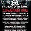 Brutal Assault 2013, 7.-10.8.2013, Josefov, Češka