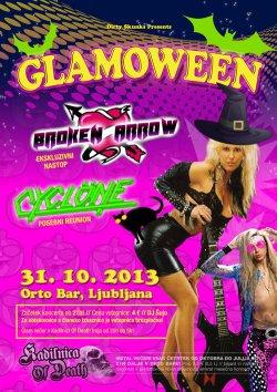 Kadilnica Of Death: Glamoween z Broken Arrow (Si) & Cyclöne (Si)!