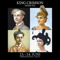 King Crimson, sobota, 23.06.2018 in nedelja, 24.06.2018, Dunaj (Wiener Stadthalle, Halle F) Avstrija!