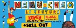 Sell out nastopa na Schengen festivalu in v Kopru za predskupino Manu Chao
