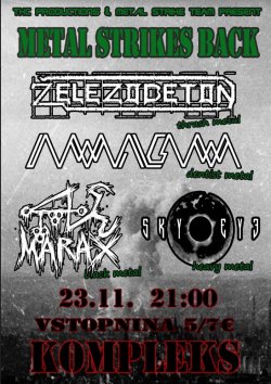 Metal Strikes Back, petek, 23.11.2018, (KMKC) Ravne na Koroškem