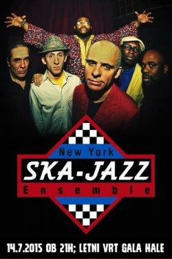 New York Ska-Jazz Ensemble na letnem odru Gala hale, 14.7.2015