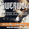Znana časovnica koncerta Powerwolf v Gala hali, 16.11.2013!