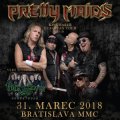 Pretty Maids in Pink Cream 69, sobota 31.03.2018, Bratislava (Majestic Music Club), Slovaška! 