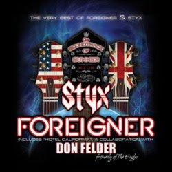 Styx in Foreigner s skupno poletno kolekcijo