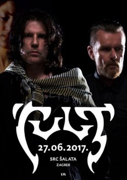 The Cult, torek, 27.06.2017, Zagreb (ŠRC Šalata), Hrvaška!