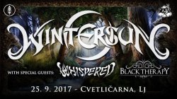 Wintersun (Whispered, Black Therapy), ponedeljek, 25.09.2017, Ljubljana (Cvetličarna!
