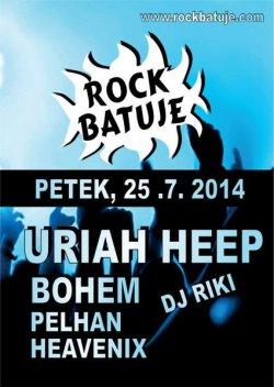 Časovnica jutrišnjega festivala Rock Batuje