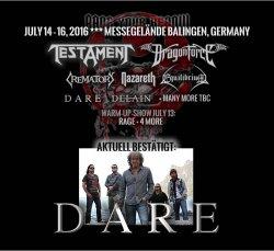 Dare potrjeni za nastop na festivalu BYH!!! 2016!