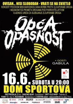 Opća Opasnost, 16.06.2012, Zagreb (mala dvorana Doma sportova), Hrvaška