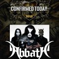 Na letošnjem  BYH!!! festivalu tudi Abbath!