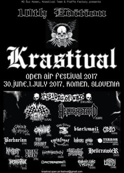 Krastival Open Air Festival 2017 (30. 6. - 1. 7. 2017), Komen na Krasu!