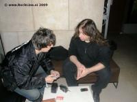 Kitarist Manni Schmidt o Grave Digger! (2009)