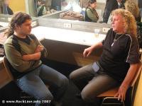 Pogovor z Jimom Gilmourjem, klaviaturistom skupine Saga (2007)